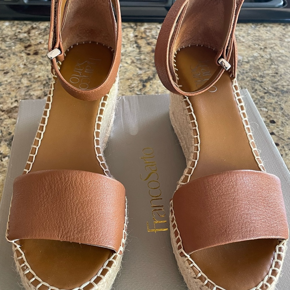 Franco Sarto Clemens Espadrille Wedge Sandals